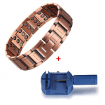 Vasest k&auml;ev&otilde;rud meestele Puhast vasest magnetk&auml;ev&otilde;ru kolmerealiste neod&uuml;&uuml;mmagnetitega teraapiatooted