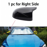 &Uuml;lekattega s&uuml;sinikkiust stiilis must k&uuml;ljepeegli kattekorgid BMW F25 X3 F26 X4 F15 X5 F16 X6 14-18 M Style Look jaoks 1pc Right Side Black