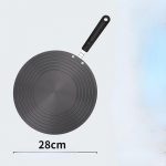 Elektrilise pliidiplaadi soojuse hajuti r&otilde;ngasplaat gaasipliit soojusjuhtivusplaadi kaitse poti soojusjuhtivusplaadi sulatusplaat 28cm with handle