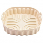 Korduvkasutatavad &otilde;hufritid Pann Mugav vastupidav silikoonist k&uuml;psetusvooder S must