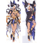 2023 Anime Genshin Impact Cyno Dakimakura dekoratiivne padjap&uuml;&uuml;r Waifu padjap&uuml;&uuml;r, kahepoolne printimine, kallistav kehapadja kate Otaku 120x40cm Pillowcase