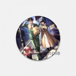 58mm 58mm SPY X FAMILY Prossn&otilde;elad &Uuml;mmarguse kujuga Maalimine Anime Prossid Armsad Multifilmid M&auml;rk Seljakott M&uuml;ts Ehted Aksessuaarid Lehvikud Kingitused