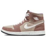 Air Jordan 1 High Zoom Comfort Fossil Stone Meeste Tossud Roosa Fossil-Rose Ps&uuml;hhiline-Lilla CT0978-201 43