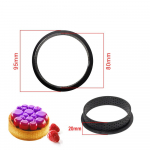 5 TK DIY torti r&otilde;ngas perforeeritud koogivormi &uuml;mmargune vahus&otilde;rmus Prantsuse magustoidu k&uuml;psetusn&otilde;ud l&otilde;ikurid kondiitritoodete kaunistamiseks A-5PCS