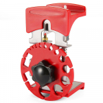 Universaalne k&auml;eshoitav kiire elektriline traadieemaldaja kaasaskantav purustaja eemaldaja mitme t&ouml;&ouml;riistaga pressimist&ouml;&ouml;riistad traadi kaablil&otilde;ikur Plastic piece punane