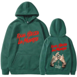 Anuel AA Tr&uuml;kitud Hoodies Dressipluus Mantel Real Hasta La Muerte vabaaja dressir&otilde;ivad Unisex Naiste riided Anime Pullover Hoodie Unisex 4XL black