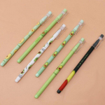 Kawaii kustutatav geelpliiats Armas geelpliiats, 0,5 mm musta tindiga kirjutamine kooli kontoritarvete pliiatsid lastele Kawaii pliiats 6pcs must