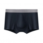 Meeste bokserid &otilde;mblusteta U kumer lai v&ouml;&ouml;koht Antiseptiline hingav &uuml;hev&auml;rviline pehme niiskust imav veniv kiiresti kuivav meeste alusp&uuml;ksid aluspesu 2XL sinine