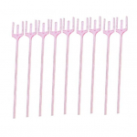 Kaunis kaardihoidja, l&auml;bipaistev plastikust dekoratiivne seksr&otilde;ivas t&auml;iskasvanutele heleroosa v&auml;rv