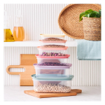 Vicks Light 6-pakendiline hoiukonteiner valge