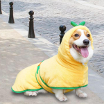 Mugav koerte hommikumantel: Palus ja kiiresti kuivav koerar&auml;tik suplemiseks rannaseiklusteks XS