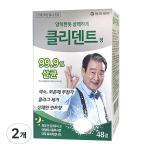 Dong-A Pharmaceutical Clident tablet denture cleaner, 48 tablets, 2 units