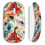 Wireless Mouse Flowers lillemaaling