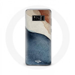 &Uuml;mbris Samsung Galaxy S8 pluss abstraktse tekstuuriga tausta jaoks