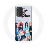 Coque pour Samsung Galaxy A52 Blackpink Affiche Born Pink Teaser Shut Down