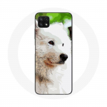 Samsung Galaxy A22 5G samojeedi koera valge &uuml;mbris