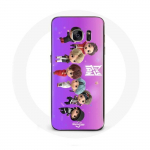 &Uuml;mbris Samsung Galaxy S6 BTS TinyTAN animatsiooniplakatile RM Jin Suga J-Hope Jimin Jungkook ja V Mi