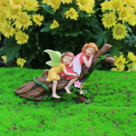 Magava haldja kuju Miniatuursed kujukesed isetegemise skulptuur maastikukaunistused, pottide kaunistused