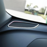 My Good Car Car styling Automobile front instrument control sound horn decoration frame for Chevrolet Equinox 2017-2018 black brushed black