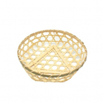 K&auml;sitsi valmistatud suure mahutavusega bambusest puuviljakorv Kaunis hea kootud hoiukorv koju 5