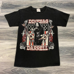 Vintage Dimebag Darrell Pantera Band Tour Concert Unisex T-s&auml;rk S