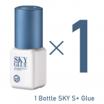 SKY S+ liimi sinine kork ripsmepikenduste jaoks, must liim, tugev kleepuv kiiresti kuivav meigit&ouml;&ouml;riistad ilusalongitarbed
