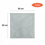 Puhastuslapp Paksendatud Kahepoolne metallist terastraadist kaltsud K&ouml;&ouml;gin&otilde;ude pott pesulapp k&auml;ter&auml;tik Puhastusvahendid 4pcs 20x20cm