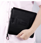 Pehme nahast tahvelarvuti &uuml;mbris Funda Vivo iQOO Pad Air jaoks Multifunktsionaalne hoidik Holster Tugijalg E-raamatu hoiukott VIVO Pad2 Air iPad tahvelarvuti katte jaoks For Vivo iQOO Pad Air must
