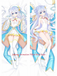 Dakimakura Anime Maailma parim palgam&otilde;rvar padjakate kahepoolne prinditud elusuuruses kvaliteetne kahesuunaline padjap&uuml;&uuml;r Otaku kingitused 40x120cm Peach Skin