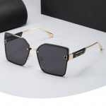 Suure raamiga p&auml;ikeseprillid, Euroopa ja Ameerika trendikas isiksus, naiste D-t&auml;ht, Interneti-kuulsus, UV-vastased p&auml;ikeseprillid