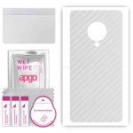 apgo Protective Skin Sticker for the back compatible with vivo NEX 3, Wrap Film, Foil, Vinyl - Pattern Transparent Carbon