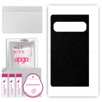 apgo Protective Skin Sticker for the back compatible with Google Pixel Fold, Wrap Film, Foil, Vinyl - Pattern Matte Black