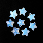 8 tk/pakk lihvitud aukudega looduslikust kivist helmed K&auml;sitsi valmistatud t&auml;hekujulised lahtised helmed ehete valmistamiseks DIY kaelakee k&auml;ev&otilde;ru tarvikud kingitused 14x14mm 8Pcs/14x14mm