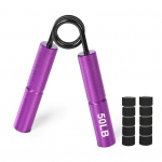 Haardej&otilde;utreening Ergonoomilise disainiga libisemiskindel 200 LB vastupidavus Lihaste Taastav Kompaktne Suurus Raske ja vastupidav k&auml;ehaardetreening S&otilde;rme k&uuml;&uuml;narvarre meestele must