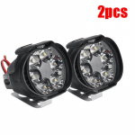 1 paar elektrijalgratta 6 LED-i prožektori v&auml;line LED-mootorratta kohtvalgusti auto lisaesituli 2pcs