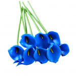 12 tk kunstlik harilik Callalily oks varrega Realistlik korduvkasutatav kodune pulmapidu Kunstlillede lilleseade kaunistus fotorekvisiidid veinipunane v&auml;rv