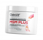 Met&uuml;&uuml;lsulfon&uuml;&uuml;lmetaan ja Gl&uuml;kosamiin, MSM Plus, Ostrovit (03250005) 300g Unflavored