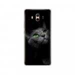 pehme TPU &uuml;mbris Huawei Mate 10 lite jaoks, tr&uuml;kitud joonistusega silikoonist telefoni&uuml;mbrised, kate Huawei Mate 10 pro jaoks, coque Mate 10 jaoks, kass huawei mate 10 lite