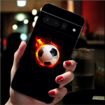Telefonikott Google Pixel 7 Pro 7 6A 6 Pro 5A 4A 3A Pixel 4 XL Pixel 5 6 4 3 XL 3A XL 2 XL jaoks Jalgpall Spordiv&auml;ljak V&auml;ljaku&uuml;mbris Google Pixel 2