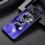 Dragon Tattoo Case Xiaomi Poco X3 NFC M4 M3 Mi 11 Lite 5G 11T 10T 12 Pro 9T Note 10 9 Coque Silikoonist Must Pehme Telefoni Kaas Xiaomi Mi Note 10