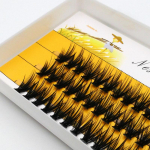 1 karp/36 kimpu 40D kunstripsmeid Mink Individual Eyelashes loomulikud paksud ripsmed, Ripsmepikendused jumestuse jaoks C&0.07mm&10mm
