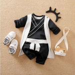 Demon Slayer Cosplay kost&uuml;&uuml;m Beebiriided Lastele Multifilm Anime Romper Poiss T&uuml;druk Chrismats Halloween Baby Cosplay Colthes Imikute Beebi Kombinesoon 66