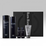 IOPE Men 2-piece set (essence 145ml + emulsion 120ml + 3 miniatures), Korean men's popular cosmetics