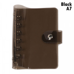 A5 A6 L&auml;bipaistev PVC Lahtiste lehtedega m&auml;rkmiku kaust Makrooniv&auml;rv 6 r&otilde;ngaga sideaine P&auml;evik Planeerija Koolitarbed