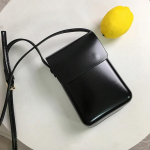 Uued Naiste k&auml;ekotid Mood Pu-nahast &otilde;lakotid Naiste Luksuslik Suure mahutavusega Crossbody kotid Naistele V&auml;ike klapp telefonikott must