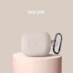2021 Uus &Uuml;hes t&uuml;kis lit&scaron;imustriga silikoonkate Apple AirPods 3 jaoks