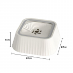 1,3L koerte joogiveekauss, mittem&auml;rguv suuga koerajaotur, suure mahutavusega lemmikloomajoodik kutsikatele koertele lemmikloomatarbed valge