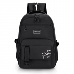 &Uuml;hev&auml;rviline seljakott &otilde;pilase koolikott t&uuml;drukutele suure mahutavusega seljakott must