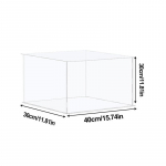 L&auml;bipaistev vitriin, t&ouml;&ouml;lauakarp, korraldajastand Tolmukindel kaitsevitriin, hoiukarp 40*30*30cm