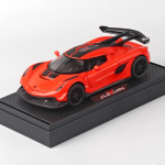 1/32 Koenigsegg Jesko Attack Alloy Sportautomudel Diecast Metall V&otilde;idus&otilde;iduautod Mudel Simulatsioon Heli Valgus Lastele M&auml;nguasi Kingitus